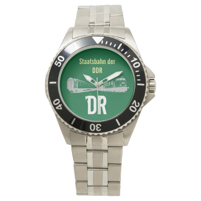 DDR Reichsbahndesign 腕時計 (正面)