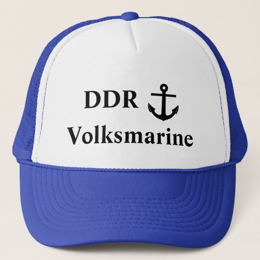 DDR Volksmarine、東ドイツ海軍 キャップ (正面)
