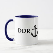 DDR Volksmarine、東ドイツ海軍 マグカップ (左)