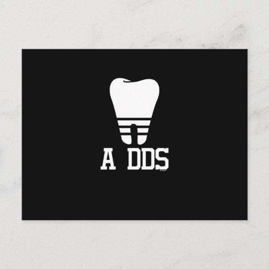 DDSのおもしろいな歯科医ユーモアのあるなDDSの歯科学生 シーズンポストカード (正面)