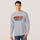 DDSの冒険1: 長袖の薄い色 Tシャツ (正面フル)