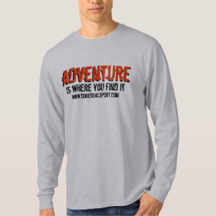 DDSの冒険1: 長袖の薄い色 Tシャツ