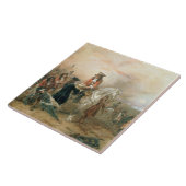 Deに署名しているMarlborough (1650-1722年)の公爵 タイル (側面)