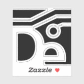 DEノートパソコンステッカー シール (シート)