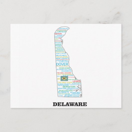 DEワード州 ポストカード (正面)