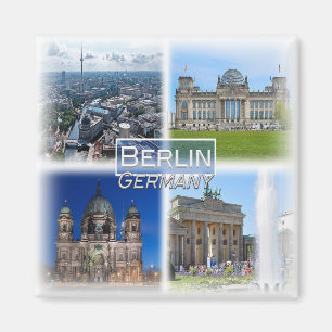 DE0109ヨーロッパGermany,ベルリン,冷蔵庫 マグネット