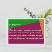 De Begeleider サンキューカード (スタンド正面)