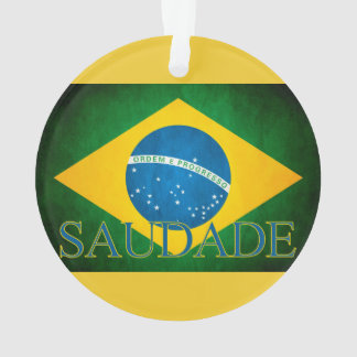 De Brasil Saudade da bandeira オーナメント