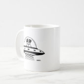 De Café Taza UFO CG17s コーヒーマグカップ (正面左)