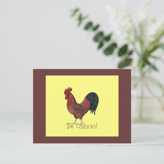 De Colores! 郵便はがき ポストカード (スタンド正面)