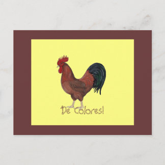 De Colores! 郵便はがき ポストカード