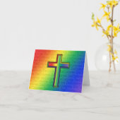 De Colores Crossの空白のなメッセージカード カード (黄色い花)