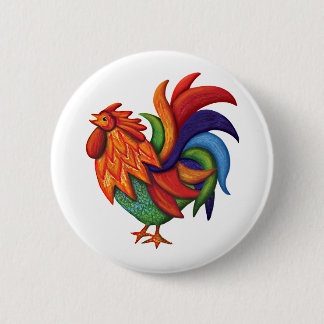 De Colores Roosterガロボタン 缶バッジ