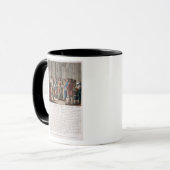 de Conti (1664-1709年)王子は公爵oを賞賛します マグカップ (正面左)