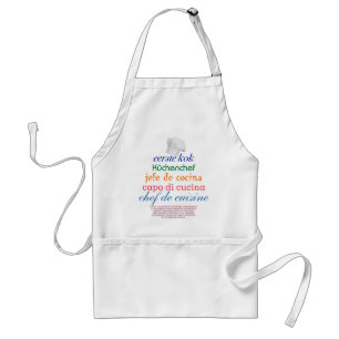 de cuisine chef スタンダードエプロン