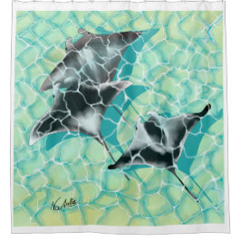 DE Duschvorhang Manta Rochen シャワーカーテン