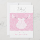 De elegante Uitnodiging van het Doopsel van het Me 招待状 (正面)