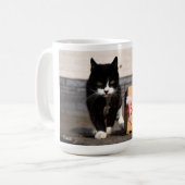 De Fubby's verstoppen zich voor de kat Ping. コーヒーマグカップ (正面左)
