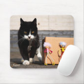 De Fubby's verstoppen zich voor de kat Ping. マウスパッド (マウス)