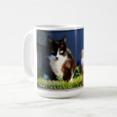 De Fubby's verstoppertje spelen met Kat Ping. コーヒーマグカップ (正面左)