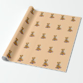 DE/GB Geschenkpapier Hund/Gift wrapping paper dog ラッピングペーパー (アンロールド)