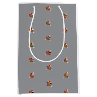 DE/GB Geschnektüte Igel/ Gift bag Hedgehog ミディアムペーパーバッグ