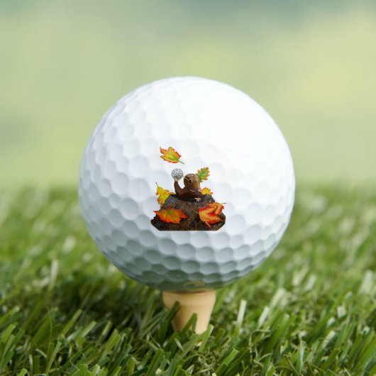 DE/GB Golfball/Golf ball Maulwurf/Mole ゴルフボール (インサイチュ 木)