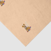 DE/GB Seidenpapier Hund/Tissue paper dog 薄葉紙 (詳細)