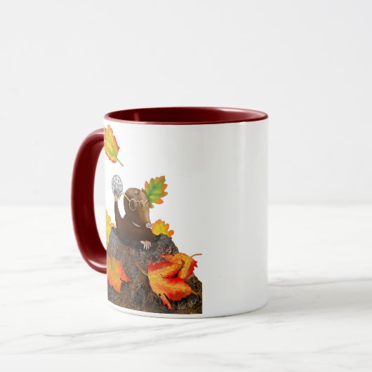 DE/GB Tasse/Mug Maulwurf/Mole マグカップ (正面左)