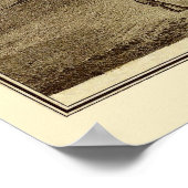 De Graff, OHパノラママップ – 1875 ポスター (角)