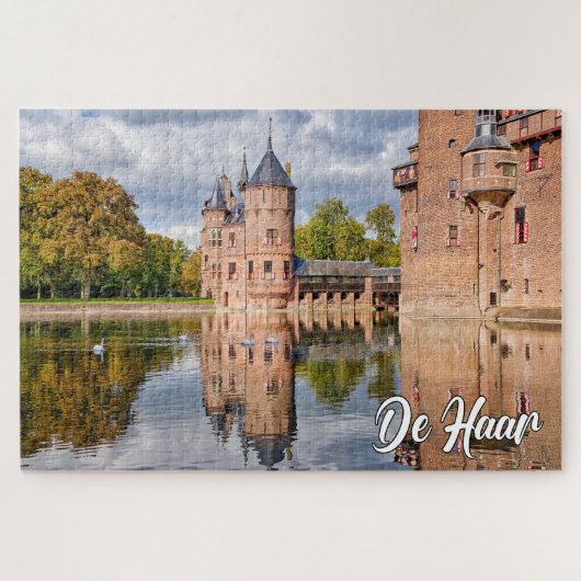 De Haar Castle, Utrecht, Netherlands ジグソーパズル (横)