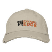 DE Hat 刺繍入りキャップ (正面)