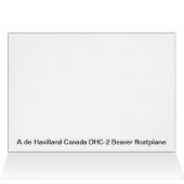 De Havilland Beaver Floatplane -アラスカ (内部横(上))