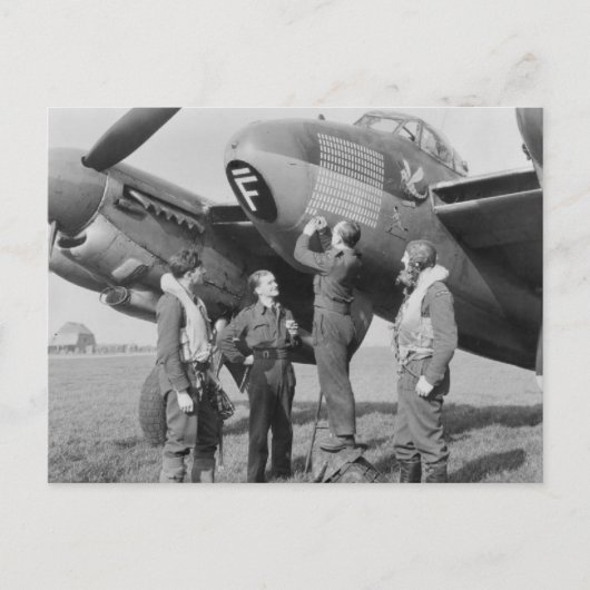de Havilland Mosquito ポストカード (正面)