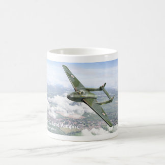 de Havilland Vampire コーヒーマグカップ