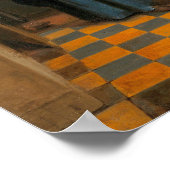 De Hooch - Woman With Child In Pantry ポスター (角)