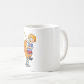 De jongen op de wipkip. コーヒーマグカップ (正面右)