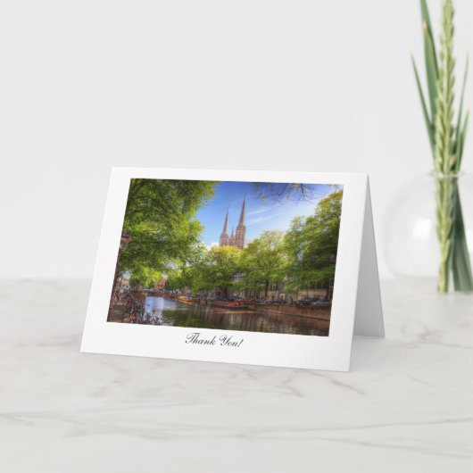 De Krijtberg,アムステルダム – ありがとう サンキューカード (正面)