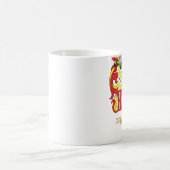 de la Torreの紋章付き外衣 コーヒーマグカップ (中央)