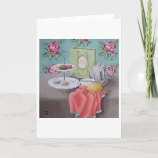 「De Macarons avec Matisse」の芸術カード カード (正面)