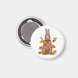 DE Magnet Hase im Herbst マグネット