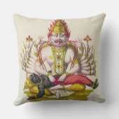 de Marlet (色のlitho)が刻むNarasimha クッション (裏面)