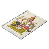 de Marlet (色のlitho)が刻むNarasimha ノートブック (左側)