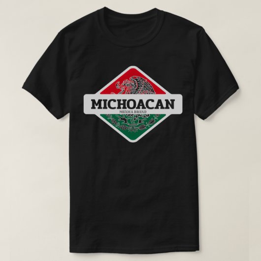 De Michoacan Meico Coat of Arms Pullover  Tシャツ (デザイン正面)