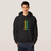 de motivación en multicolor パーカ (正面フル)