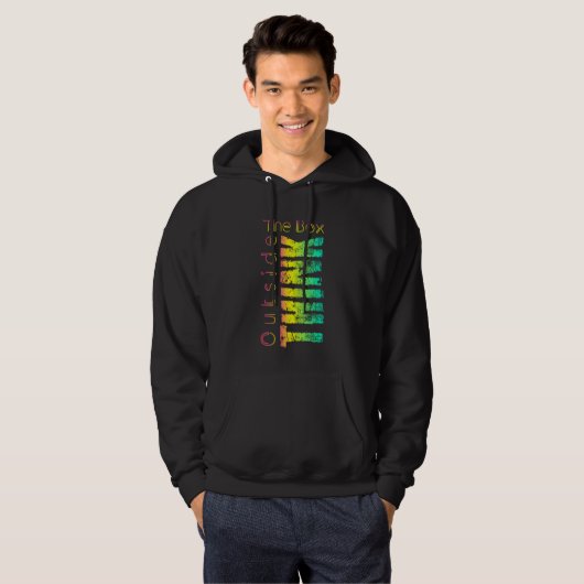 de motivación en multicolor パーカ (正面フル)