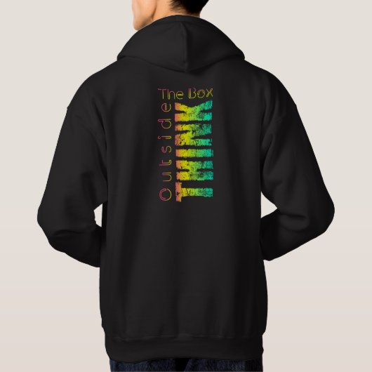 de motivación en multicolor パーカ (裏面)