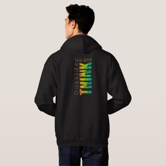 de motivación en multicolor パーカ (裏面フル)