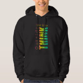 de motivación en multicolor パーカ (正面)