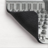 「De Nederlandze Hesperides」からのオランダの庭、 マウスパッド (コーナー)